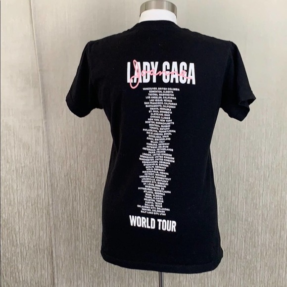 LADY GAGA JOANNE CONCERT TOUR TOP SIZE SMALL - Picture 4 of 6